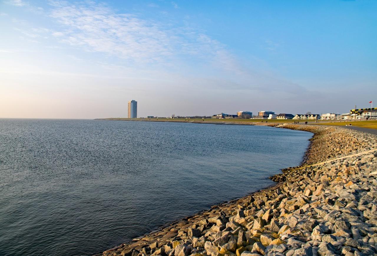 Aparthotel Bernstein Büsum Esterno foto